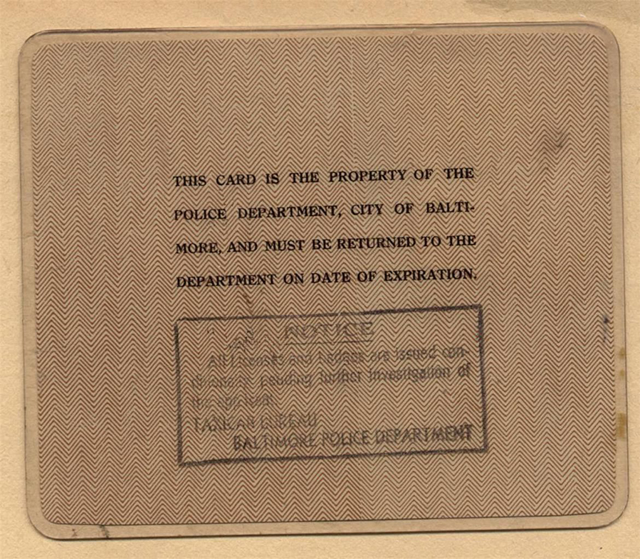 Taxi badge 11
